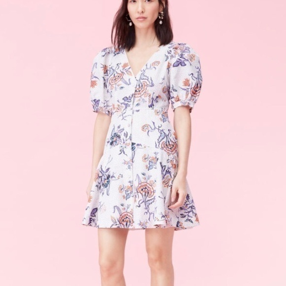 Rebecca Taylor Toile Dress 0 - Picture 8 of 16